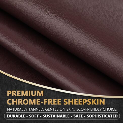 FIORETTO Men's Chrome free Leather Driving Gloves Touchscreen Warm Cashmere Wool Lined Sheepskin Winter Gloves M24002 in Saudi Arabia