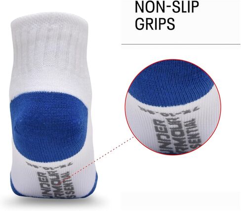 Under Armour 6PK UA THROW BACK ESSENTIAL QUARTER SOCKS in Saudi Arabia