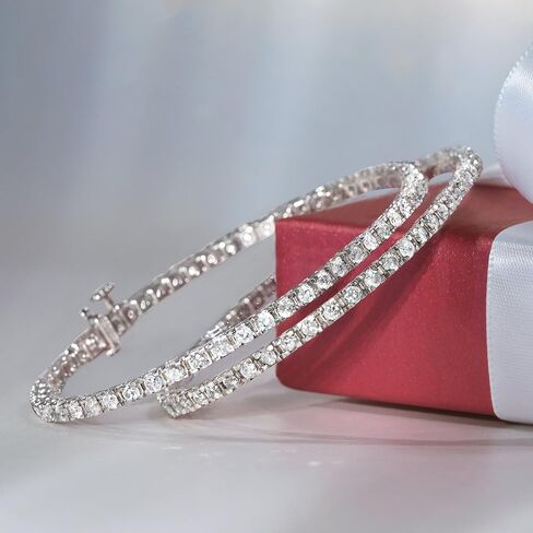 Ross-Simons 3.00 ct. t.w. Diamond Tennis Bracelet in Sterling Silver in Saudi Arabia
