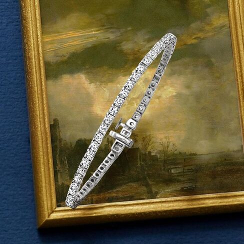 Ross-Simons 3.00 ct. t.w. Diamond Tennis Bracelet in Sterling Silver in Saudi Arabia
