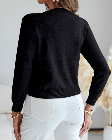 Chicme Women النسائية الأنيقة ثلاثية الأبعاد الزهرية 2025 Cardigan cardigan طويلة الأكمام جولة معطف السترة الأمامية in Kuwait