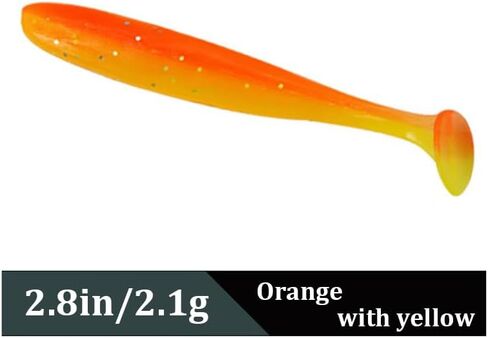 WOLFSKIN Fishing Lure Kit Soft Lure Fishing Bait Set Including Hooks Plastic Paddle Tail Swimbaits Curly Tail Worms Grubs for Bass Trout Walleye Crappie Freshwater Saltwater in Saudi Arabia