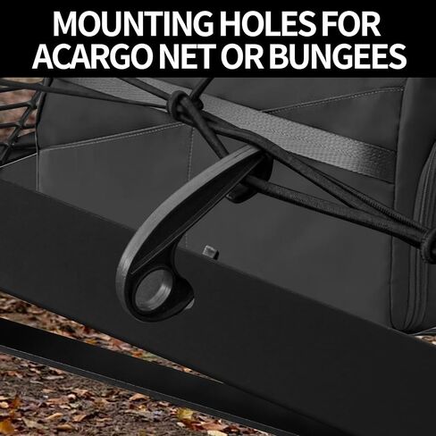 60 × 20 صينية حاملة شحن عوائق ، سلة شحن Hitch Mount - سعة 500 رطل ، 2 بوصة ساق قابلة للطي ، الفولاذ الأسود - سيارات وسيارات الدفع الرباعي والشاحنات in Kuwait