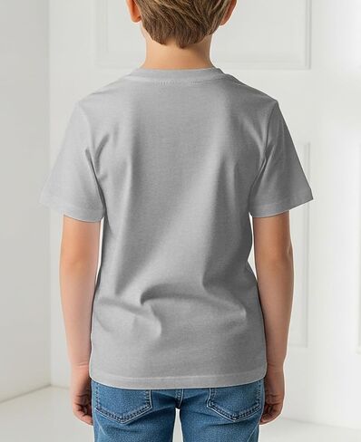 Andrew Scott Boys' Color T Shirts | Short Sleeve Basic Tops | Unisex | Muti Packs in Saudi Arabia