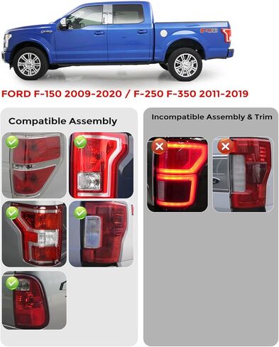 3157 P27/7W RED LED LED LED LIFT LIFT FIND 2009-2020 FORD F-150/2011-2019 F-25 in Kuwait
