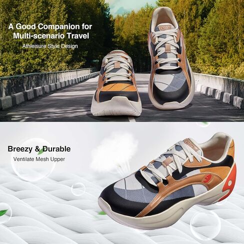 UIN Men's Art Travel Walking Shoes Slip On Casual Lightweight Wide Toe Comfort Fashion Sneaker Salamanca in Saudi Arabia