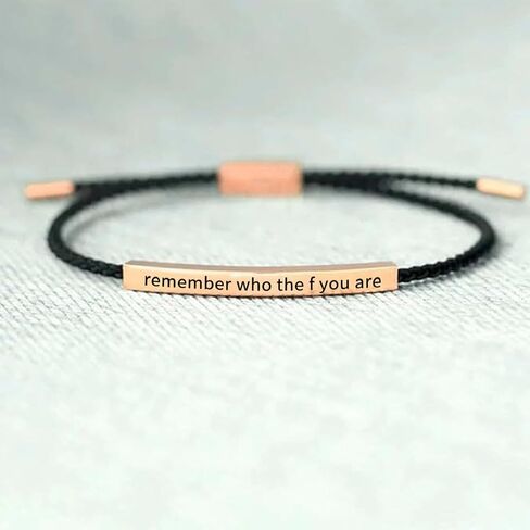 YANCHUN Dont Let The Hard Days Win Bracelet Inspirational Gifts for Women Remember Who You are Bracelet Christmas Stocking Stuffers Gifts in Saudi Arabia
