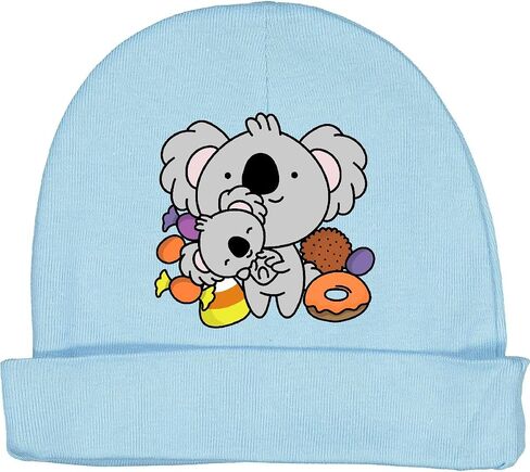 inktastic Mom Koala, Baby, Cute Koala, Donut, Candy Baby Beanie Hat in Saudi Arabia
