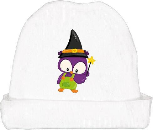 inktastic Halloween Owl, Cute Owl, Witch Hat Baby Beanie Hat in Saudi Arabia