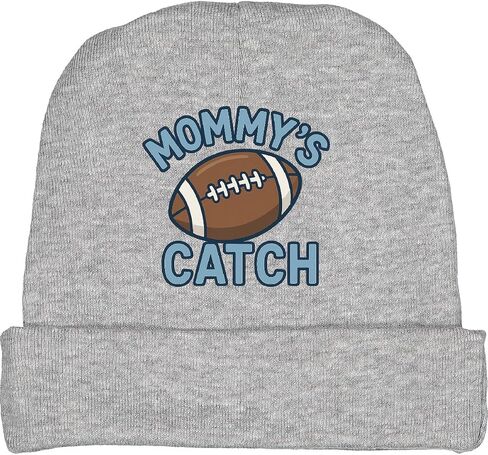 inktastic Mommy's Catch Football Baby Baby Beaby Hat in Saudi Arabia
