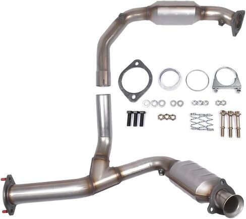 GELUOXI Catalytic Converter Replacement for Chevy Avalanche Silverado Suburban Tahoe GMC Sierra 1500 Yukon XL 1500 Yukon 2007-2008 50469 50450 in Saudi Arabia