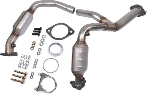 GELUOXI Catalytic Converter Replacement for Chevy Avalanche Silverado Suburban Tahoe GMC Sierra 1500 Yukon XL 1500 Yukon 2007-2008 50469 50450 in Saudi Arabia