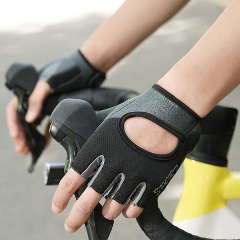 Workout Gloves with Wrist Wrap Support for Men and Women, Full Palm Protection, Exercise Gloves for Weight Lifting, Training, Gym, Fitness, Training, Pull ups-Black in Saudi Arabia