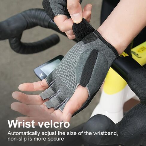 Workout Gloves with Wrist Wrap Support for Men and Women, Full Palm Protection, Exercise Gloves for Weight Lifting, Training, Gym, Fitness, Training, Pull ups-Black in Saudi Arabia