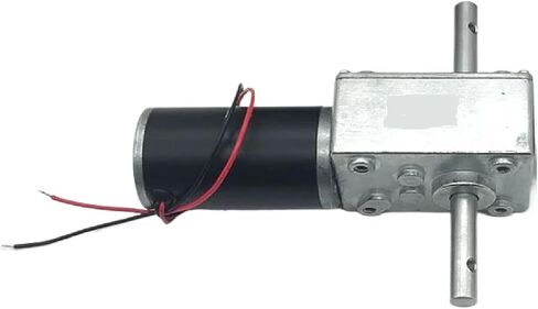 Double Shaft 33MM Length 5840-31zy Worm Gear Motor Self Lock Reducer Gearbox Motor 160rpm 12V in Saudi Arabia