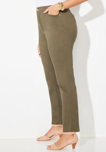 Catherines Women's Plus Size Secret Slimmer Pant in Saudi Arabia