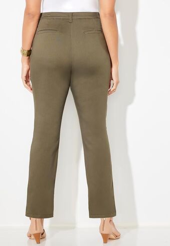 Catherines Women's Plus Size Secret Slimmer Pant in Saudi Arabia
