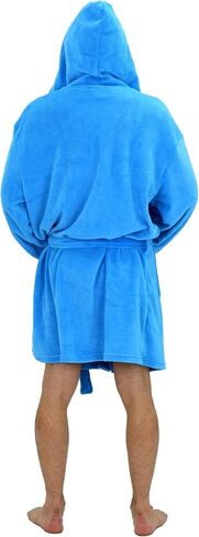 Sesame Street Cookie Monster Plush Robe for Adults, Fleece Bath Robe with Hood for Men & Women, Belt Tie, Pockets, S-M-L-XL in Saudi Arabia