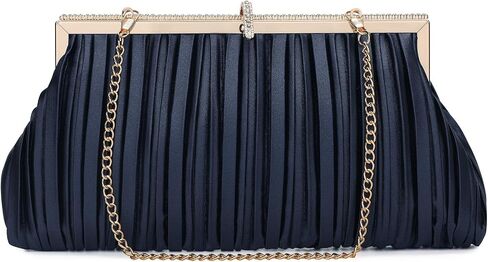 UBORSE Beaded Clutch Evening Bags for Women Formal Bridal Wedding Clutch Purse Prom Cocktail Party Handbags in Kuwait