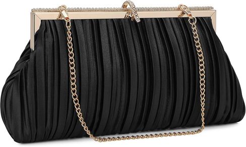 UBORSE Beaded Clutch Evening Bags for Women Formal Bridal Wedding Clutch Purse Prom Cocktail Party Handbags in Kuwait