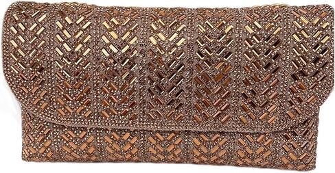 2025 أحجار الراين محافظ للنساء حقائب اليد المسائية للنساء PU PU LEATHER LEATHER COKTAIN in Kuwait