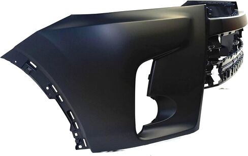 FitParts Compatible With Front Bumper Cover 2017 2018 2019 Toyota Highlander LE XLE SE Hybrid Limited Sport 17 18 19. New, Primed and Ready for Paint. W/o Parking Aid Sensor Holes. in Saudi Arabia