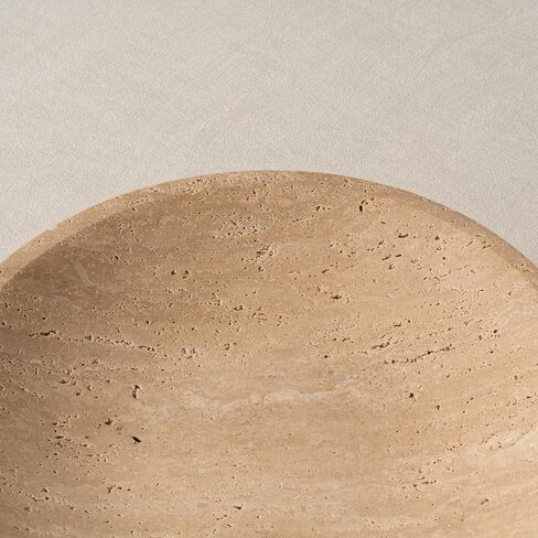 وعاء زخرفي ترافرتين ، وعاء الفاكهة ، وعاء قاعدة التمثال ، والرخام الحجري الطبيعي ، والقطار المركزي ، وديكور المنزل in Kuwait