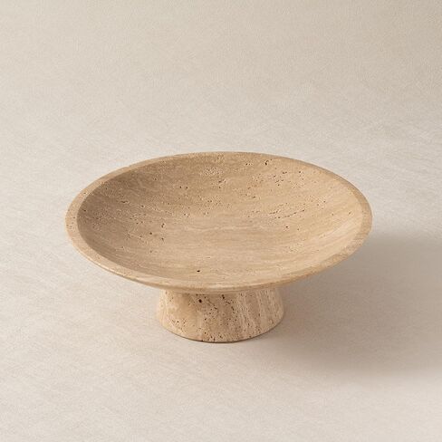 وعاء زخرفي ترافرتين ، وعاء الفاكهة ، وعاء قاعدة التمثال ، والرخام الحجري الطبيعي ، والقطار المركزي ، وديكور المنزل in Kuwait