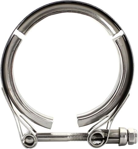 3 بوصة Car V Clamp ، مشابك أنبوب العادم للسيارات لمجموعة شفة ، ملحقات استبدال مشبك الفولاذ المقاوم للصدأ V للـ DownPipes ، أنظمة العادم (3 "، 1pc) in Saudi Arabia