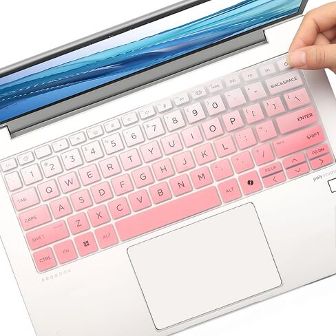 Keyboard Cover for HP ProBook 440 G11 14 inch Laptop & HP ProBook 445 G11 14-inch Laptop Accessories Keyboard Protective Cover Skin (NOT Fit ProBook440 445 G10/G9/G8/G7/G6/G5)-Black in Saudi Arabia