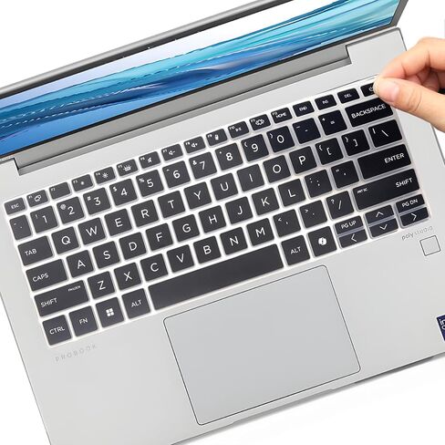 غطاء لوحة المفاتيح لجهاز HP ProBook 440 G11 مقاس 14 بوصة للكمبيوتر المحمول وHP ProBook 445 G11 مقاس 14 بوصة ملحقات الكمبيوتر المحمول غطاء حماية للوحة المفاتيح (لا يناسب HP ProBook 440 445 G10/G9/G8/G7/G6/G5)-BK in Saudi Arabia