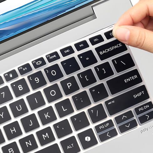 غطاء لوحة المفاتيح لجهاز HP ProBook 440 G11 مقاس 14 بوصة للكمبيوتر المحمول وHP ProBook 445 G11 مقاس 14 بوصة ملحقات الكمبيوتر المحمول غطاء حماية للوحة المفاتيح (لا يناسب HP ProBook 440 445 G10/G9/G8/G7/G6/G5)-BK in Saudi Arabia