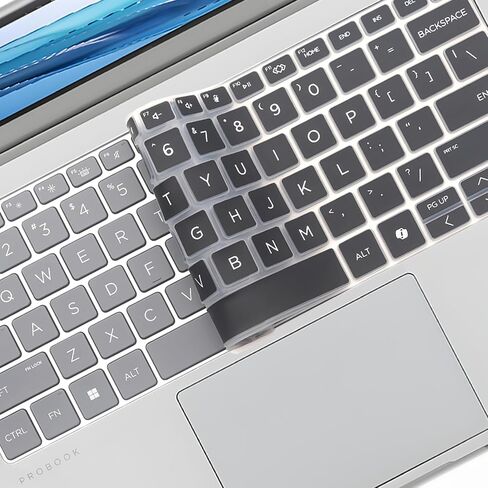 غطاء لوحة المفاتيح لجهاز HP ProBook 440 G11 مقاس 14 بوصة للكمبيوتر المحمول وHP ProBook 445 G11 مقاس 14 بوصة ملحقات الكمبيوتر المحمول غطاء حماية للوحة المفاتيح (لا يناسب HP ProBook 440 445 G10/G9/G8/G7/G6/G5)-BK in Saudi Arabia