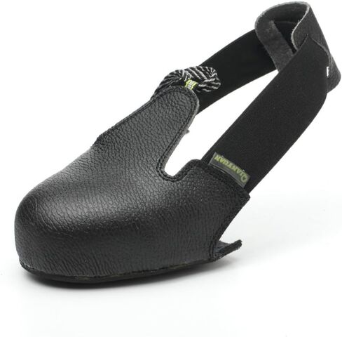 Steel Toe Cap Shoes for Metal Roofing Steel Toe Covers Shoe Protector Roller Cap Protectors Workplace Overshoe Safety Shoes Cover Overshoes Foot Guard Plate Men and Women Black in Saudi Arabia
