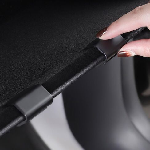 2pcs قفاز مربع ربط ل Tesla Model y Juniper قفاز جديد قابلة للطي قابلة للطي مسند رئيس الخطاف منظم حقيبة مخزنة مخزنة مقطع لتسلا 2025-2026 طراز 3 المرتفع in Kuwait