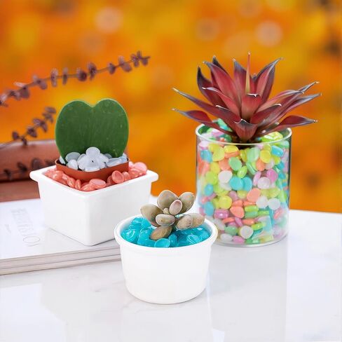 Glow in The Dark Pebbles, Outdoor Garden Walkway Decor, Decorative Rocks, Night Glow Gravel, 200PCS in Saudi Arabia