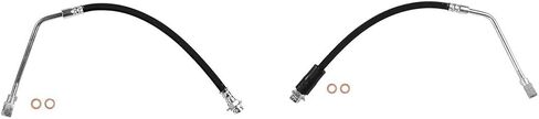 2X Front Brake Hose Brake Lines For Chevrolet K1500 For Chevrolet K2500 For GMC K1500 For GMC K2500 1988 For Chevrolet K1500 For Chevrolet K2500 For GMC K1500 For GMC K2500 1989 in Saudi Arabia