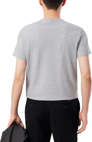 Lacoste Men's V Neck Cotton T-Shirt in Kuwait