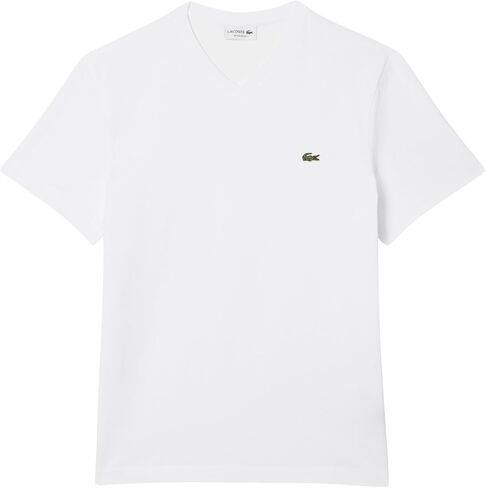 Lacoste Men's V Neck Cotton T-Shirt in Kuwait