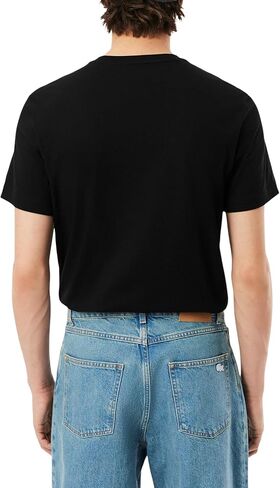 Lacoste Men's V Neck Cotton T-Shirt in Saudi Arabia