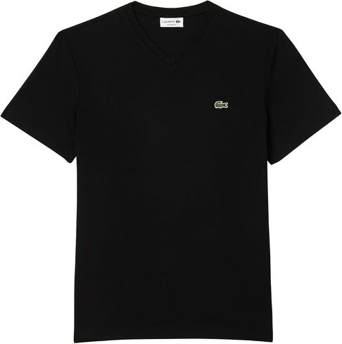 Lacoste Men's V Neck Cotton T-Shirt in Saudi Arabia