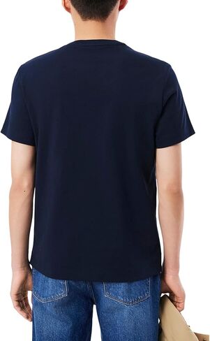 Lacoste Men's V Neck Cotton T-Shirt in Kuwait