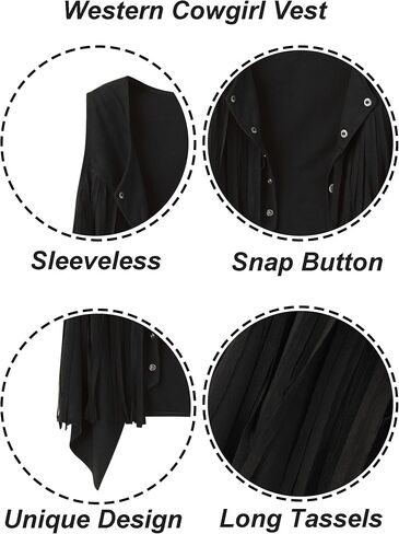 Western Cowgirl Outfits for Women, Cowboy Rodeo Country Outfits Vest Tops Jewelry Accessories Set in Saudi Arabia