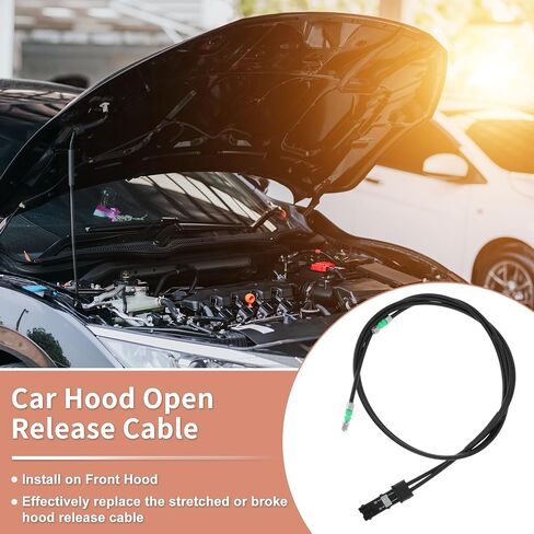 NO.656204GA0A/65620-4GA0A Front Hood Release Cable Fit for Infiniti Q50 Q60 2014-2020 Engine Hood Latch Cable in Saudi Arabia