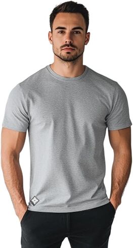 Men’s EMF Protection T Shirt – Faraday Silver Fiber Radiation Shielding Sweatshirt Blocks 5G, WiFi & Cell Tower EMF in Saudi Arabia