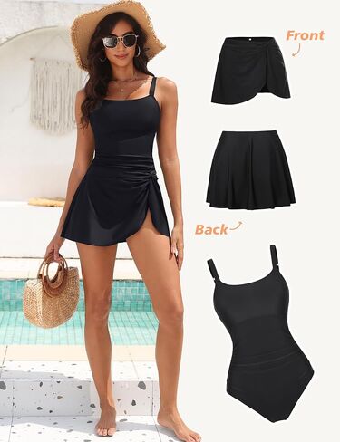 Blooming Jelly Womens One Piece Swimsuit with Swim Skirt Modest Swim Suits 2025 Slimming Bathing Suits in Saudi Arabia