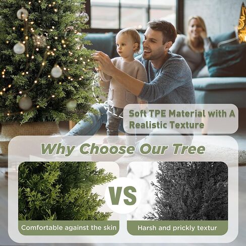 3 قدم أشجار الأرز الاصطناعية للمزارعين في الهواء الطلق مجموعة من شجرتين توبيريتين مصطنعة في الهواء الطلق واقعية واقعيا شجرة الأرز لصالح ديكور المدخل الشرفة الأمامية الأمامية in Kuwait