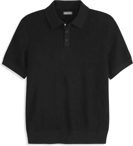 Van Heusen Men's Short Sleeve Temp Control Polo Sweater Shirt, Regular Fit Button & Snap Closure, Cooling Fabric in Saudi Arabia