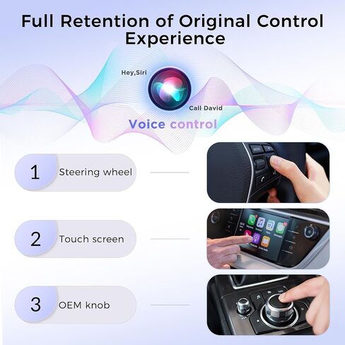 Wireless Carplay Adapter, Converts Wired to Wireless carplay Adapter for iPhone, Wireless Control Plug & Play Carplay for Cars from 2017 & for Apple iPhone iOS 10+ in Saudi Arabia
