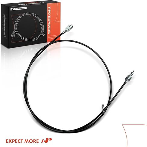 A-Premium 95 inch Speedometer Cable Compatible with Ford F-100 1973-1976 1980-1983, F-150 1976-1986, F-250 1975-1986, F-350, E-150 E-250 E-350 Econoline Club Wagon, Bronco, Bronco II & Merkur XR4Ti in Saudi Arabia